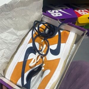 Nike SB Dunk Low Pro in Purple and Orange